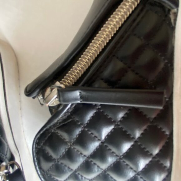 Steve Madden Sneaker Kids Size 2 Black with Zippers - Picture 9 of 10